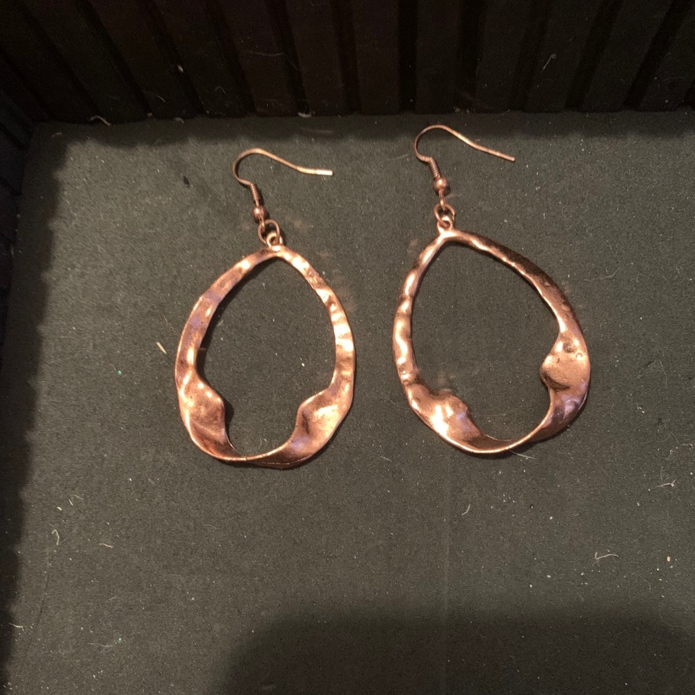 Metal earrings